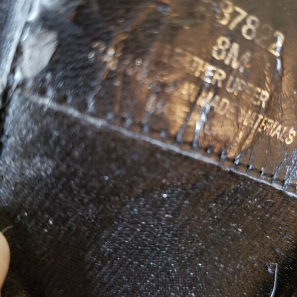 AJ Valenci Genuine Leather Black Comfort Ankle Boots Size 8 M Zipper - Picture 7 of 8